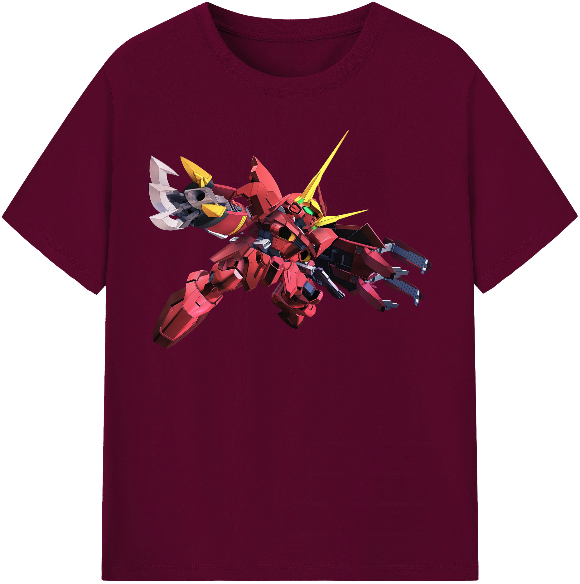 （画像用） 機動戦士ガンダム Mobile Suit Gundam レディースカジュアルプリントTシャツ（綿100％）